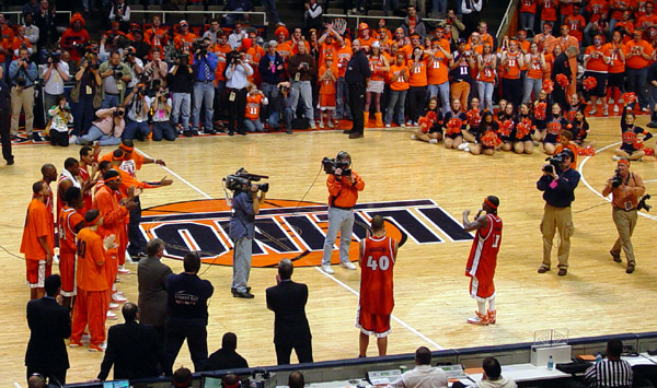 Illini - Iowa - Assembly Hall - Senior Day
