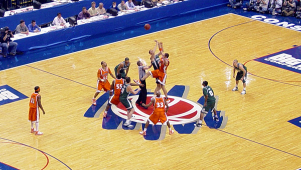 Illini - Spartans - Conseco Fieldhouse - Big Ten Tournament