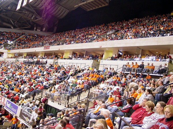 Illini - Spartans - Conseco Fieldhouse - Big Ten Tournament