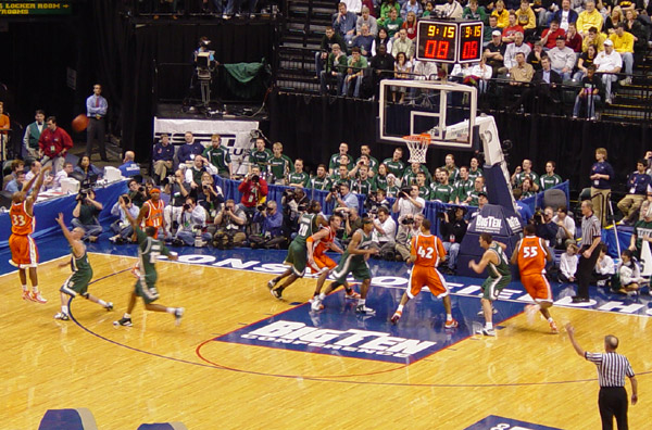 Illini - Spartans - Conseco Fieldhouse - Big Ten Tournament
