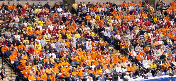 Illini - Spartans - Conseco Fieldhouse - Big Ten Tournament