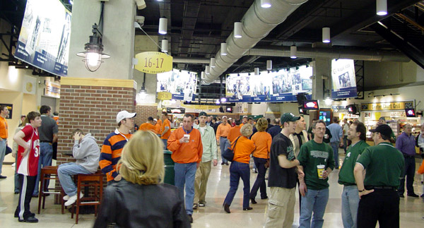 Illini - Spartans - Conseco Fieldhouse - Big Ten Tournament