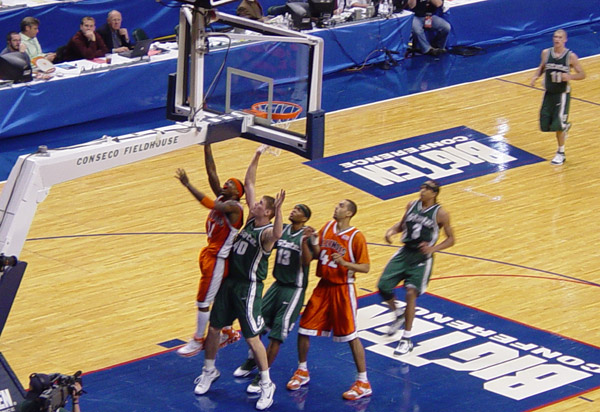 Illini - Spartans - Conseco Fieldhouse - Big Ten Tournament