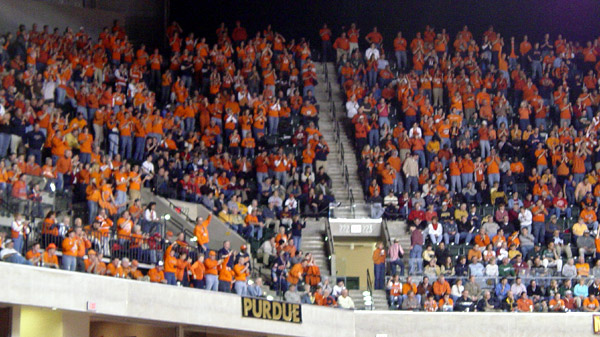 Illini - Spartans - Conseco Fieldhouse - Big Ten Tournament