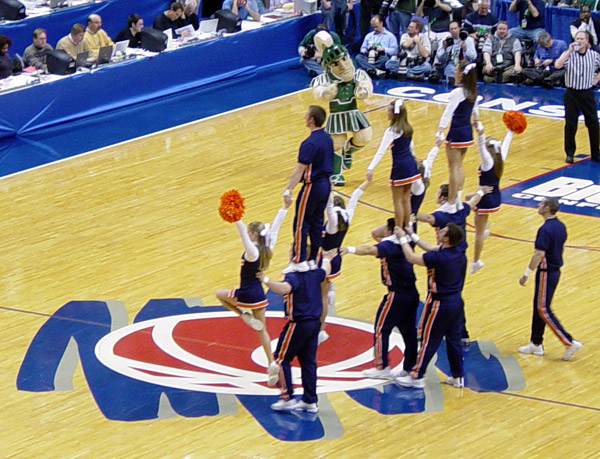 Illini - Spartans - Conseco Fieldhouse - Big Ten Tournament