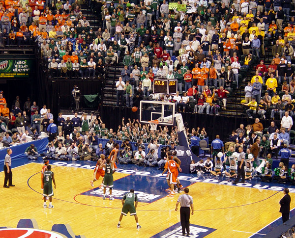 Illini - Spartans - Conseco Fieldhouse - Big Ten Tournament
