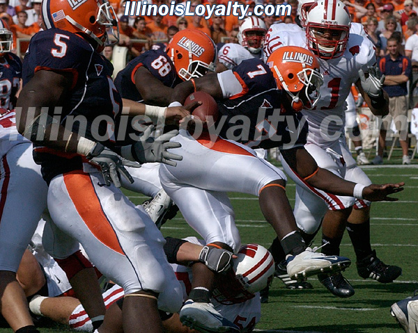 Rashard Mendenhall and Juice Williams