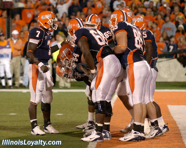 Illini Football vs Michigan - Memorial Stadium