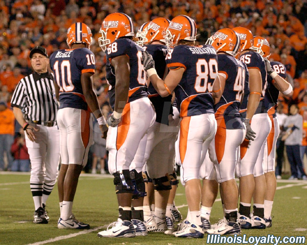 Illini Football vs Michigan - Memorial Stadium