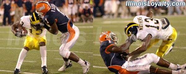 Illini Football vs Michigan - Memorial Stadium