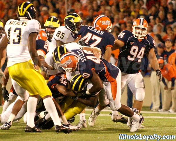 Illini Football vs Michigan - Memorial Stadium