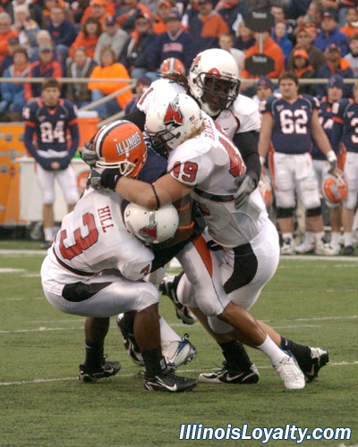 Illinois football vs Ball St
