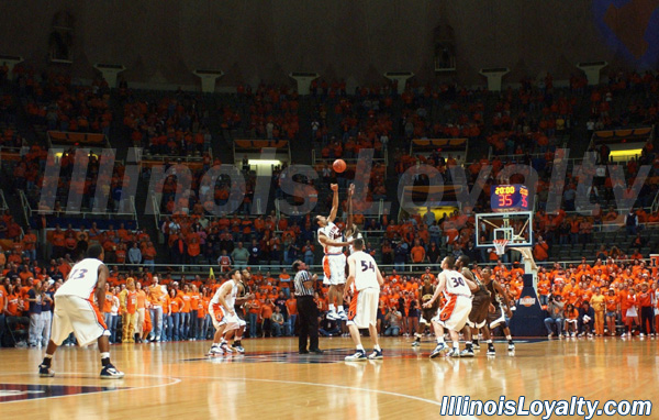 Illini Basketball vs Quincy