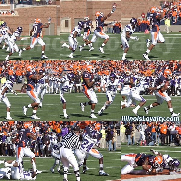 Jeff Cumberland hauls in a one-handed catch for a touchdown