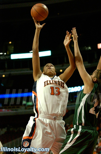 Jenna Smith had a game high 24 points and pulled down 8 rebounds.