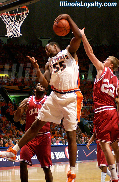 Shaun Pruitt - College Basketball - Indiana at Illinois