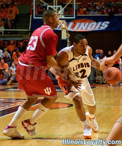 College Basketball - Indiana at Illinois