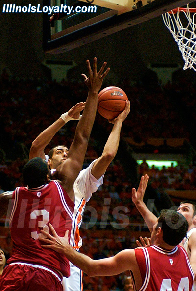 Brian Randle - College Basketball - Indiana at Illinois