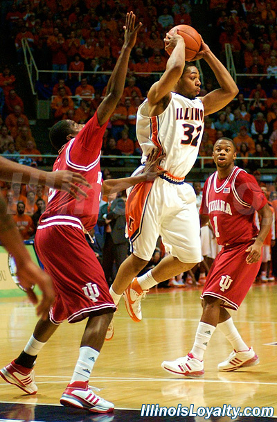Demetri McCamey - College Basketball - Indiana at Illinois