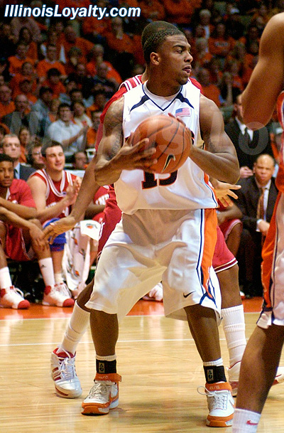 Jeff Jordan - College Basketball - Indiana at Illinois