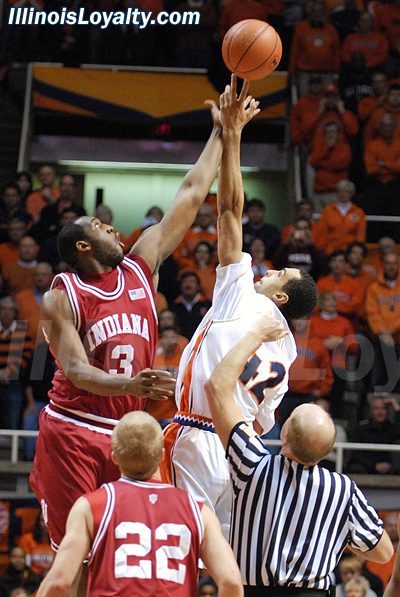 College Basketball - Indiana at Illinois
