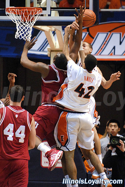 College Basketball - Indiana at Illinois