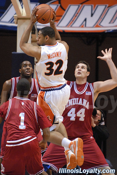 Demetri McCamey - College Basketball - Indiana at Illinois