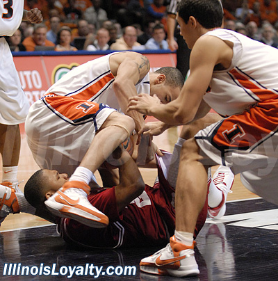 College Basketball - Indiana at Illinois