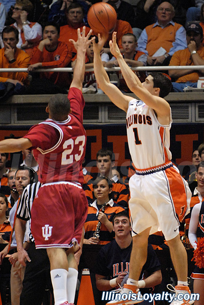 Trent Meacham - College Basketball - Indiana at Illinois