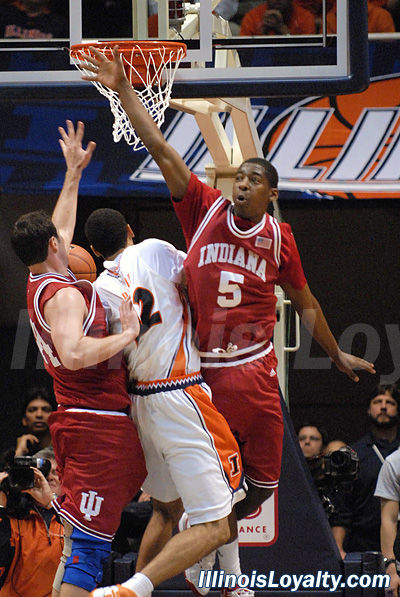Brian Randle - College Basketball - Indiana at Illinois