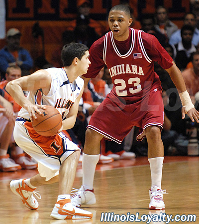 Trent Meacham - College Basketball - Indiana at Illinois