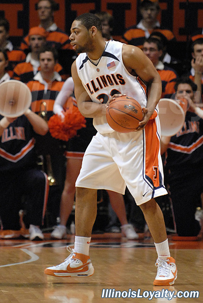 Demetri McCamey - College Basketball - Indiana at Illinois