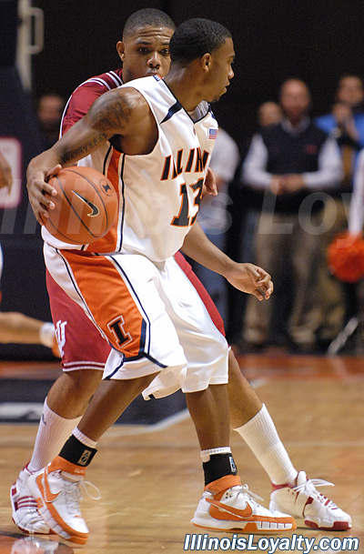 Jeff Jordan - College Basketball - Indiana at Illinois