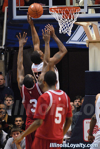 Shaun Pruitt - College Basketball - Indiana at Illinois