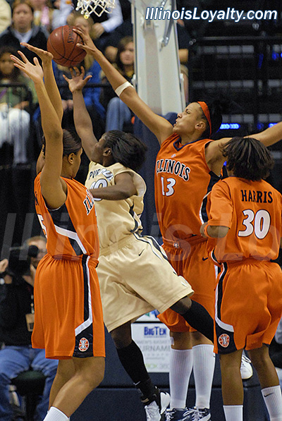 Illinois Women's Basketball vs Purdue