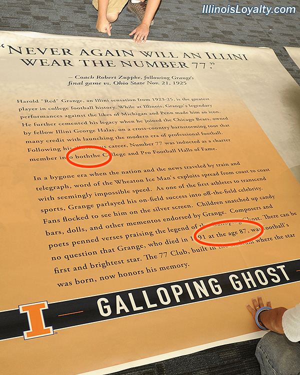 Errors in the murals