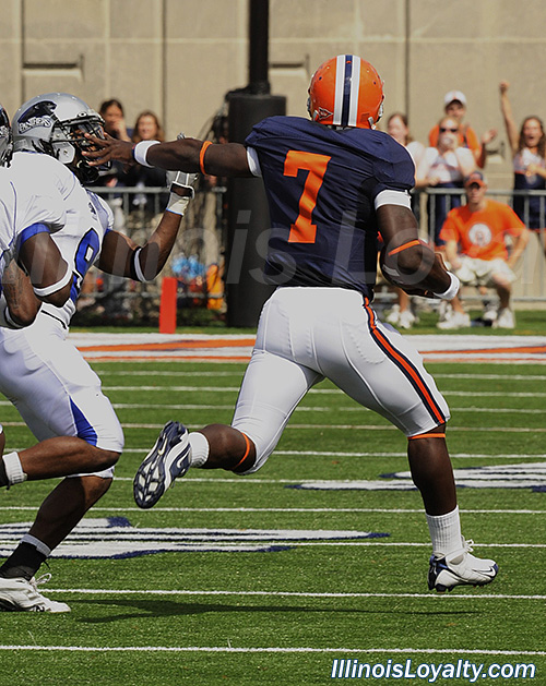 Illinois vs Eastern - Illini throwback uniforms