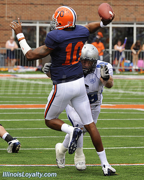 Illinois vs Eastern - Illini throwback uniforms