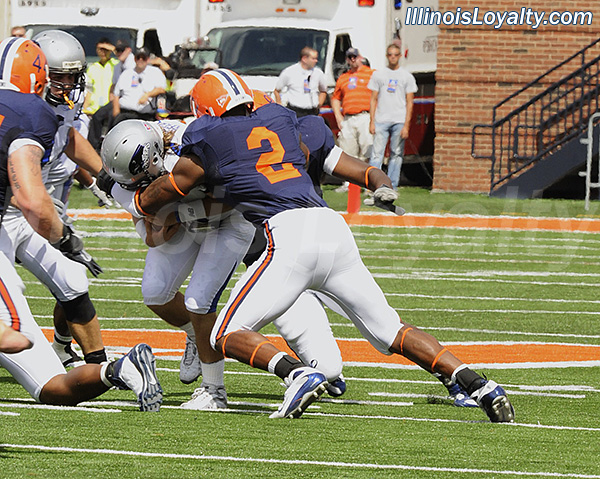 Illinois vs Eastern - Illini throwback uniforms