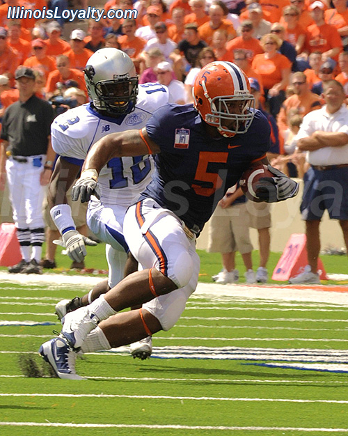 Illinois vs Eastern - Illini throwback uniforms