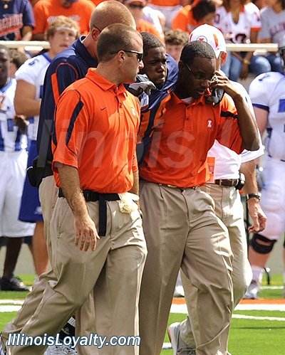 Illinois vs Eastern - Illini throwback uniforms