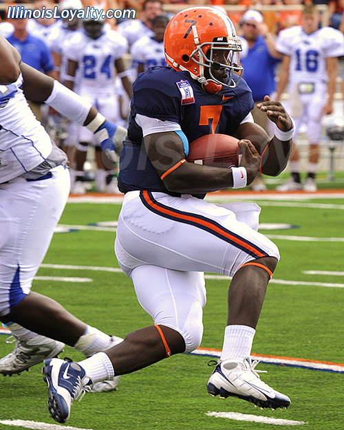 Illinois vs Eastern - Illini throwback uniforms