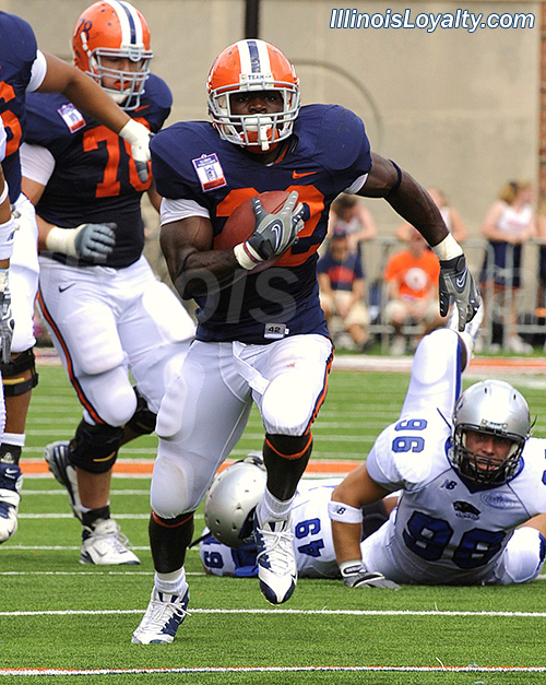 Illinois vs Eastern - Illini throwback uniforms