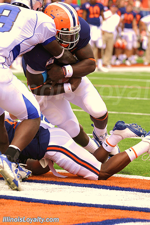 Illinois vs Eastern - Illini throwback uniforms