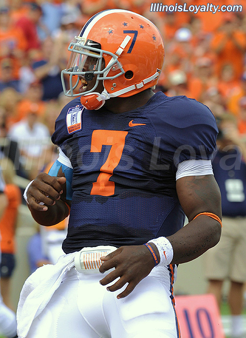 Illinois vs Eastern - Illini throwback uniforms