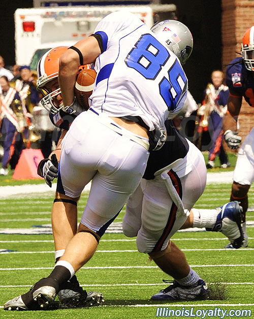 Illinois vs Eastern - Illini throwback uniforms