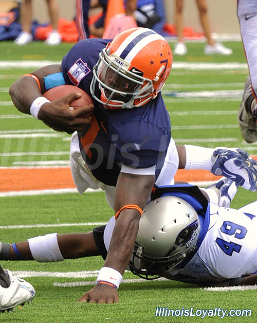 Illinois vs Eastern - Illini throwback uniforms