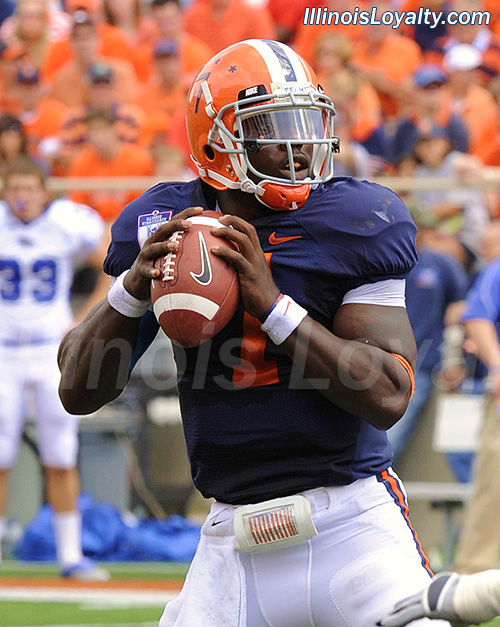 Illinois vs Eastern - Illini throwback uniforms