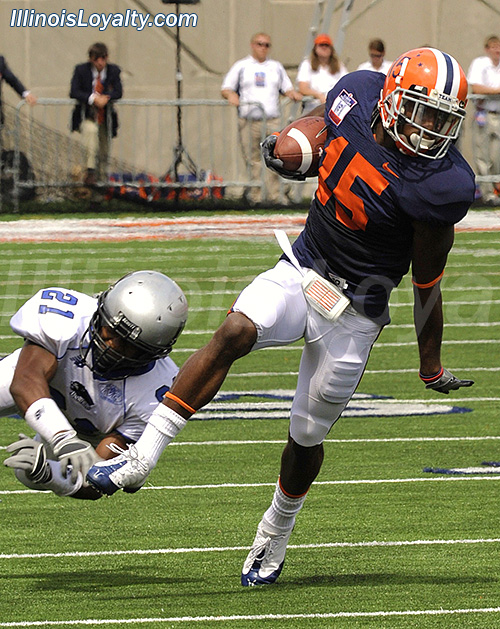 Illinois vs Eastern - Illini throwback uniforms