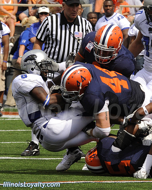 Illinois vs Eastern - Illini throwback uniforms